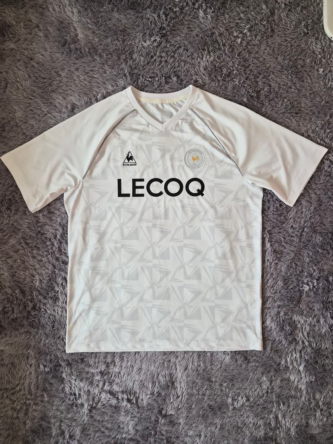 새상품(2XL) 르꼬끄 단종 스포르티브 트레이닝 풋볼 저지 반팔 상품이미지1