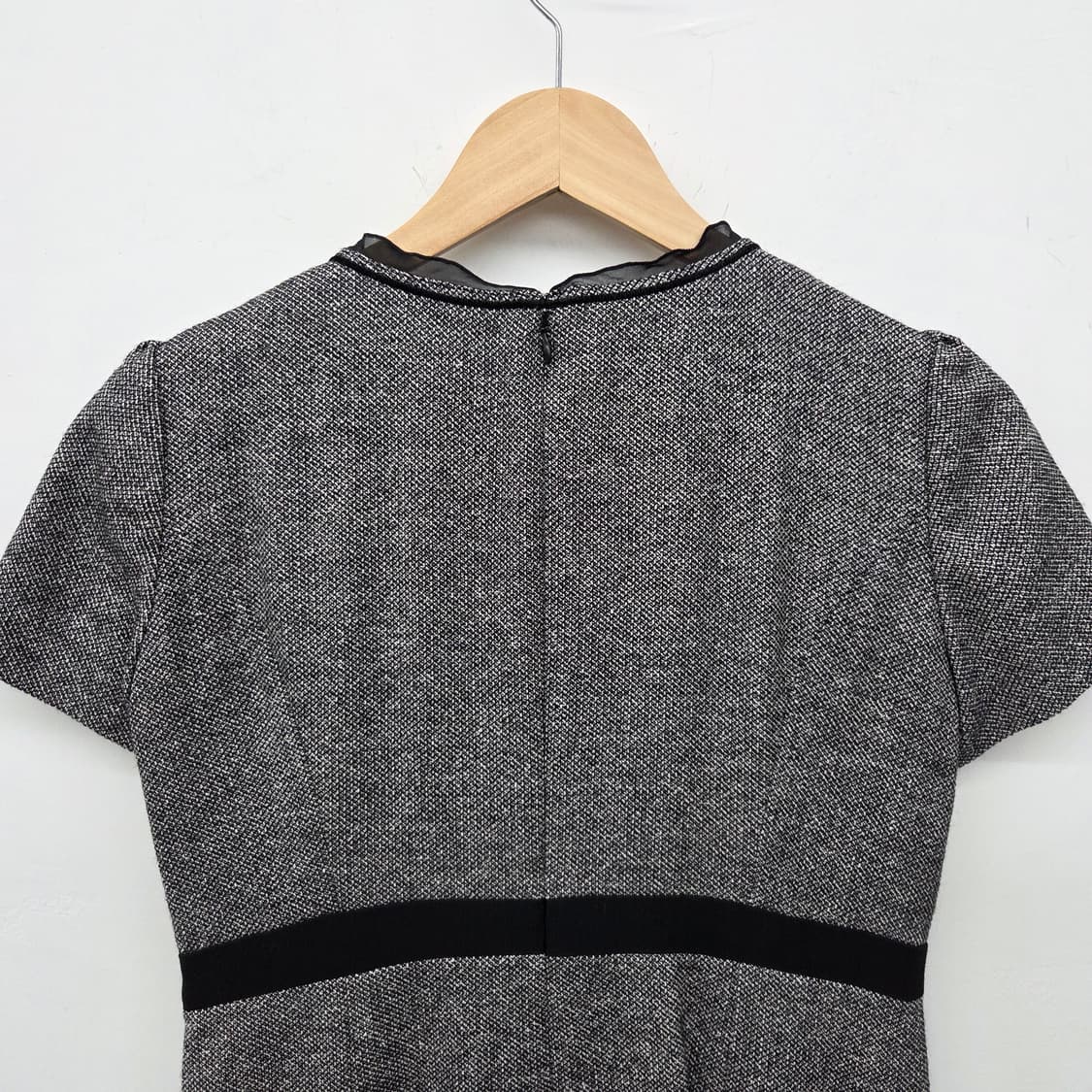 courreges 꾸레쥬 트위드 반팔 원피스 여s 상품이미지7