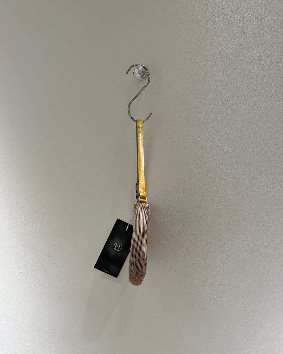 프라다 옐로우 멀티컬러 메시 시퀸 레더 미니숄더백 상품이미지3