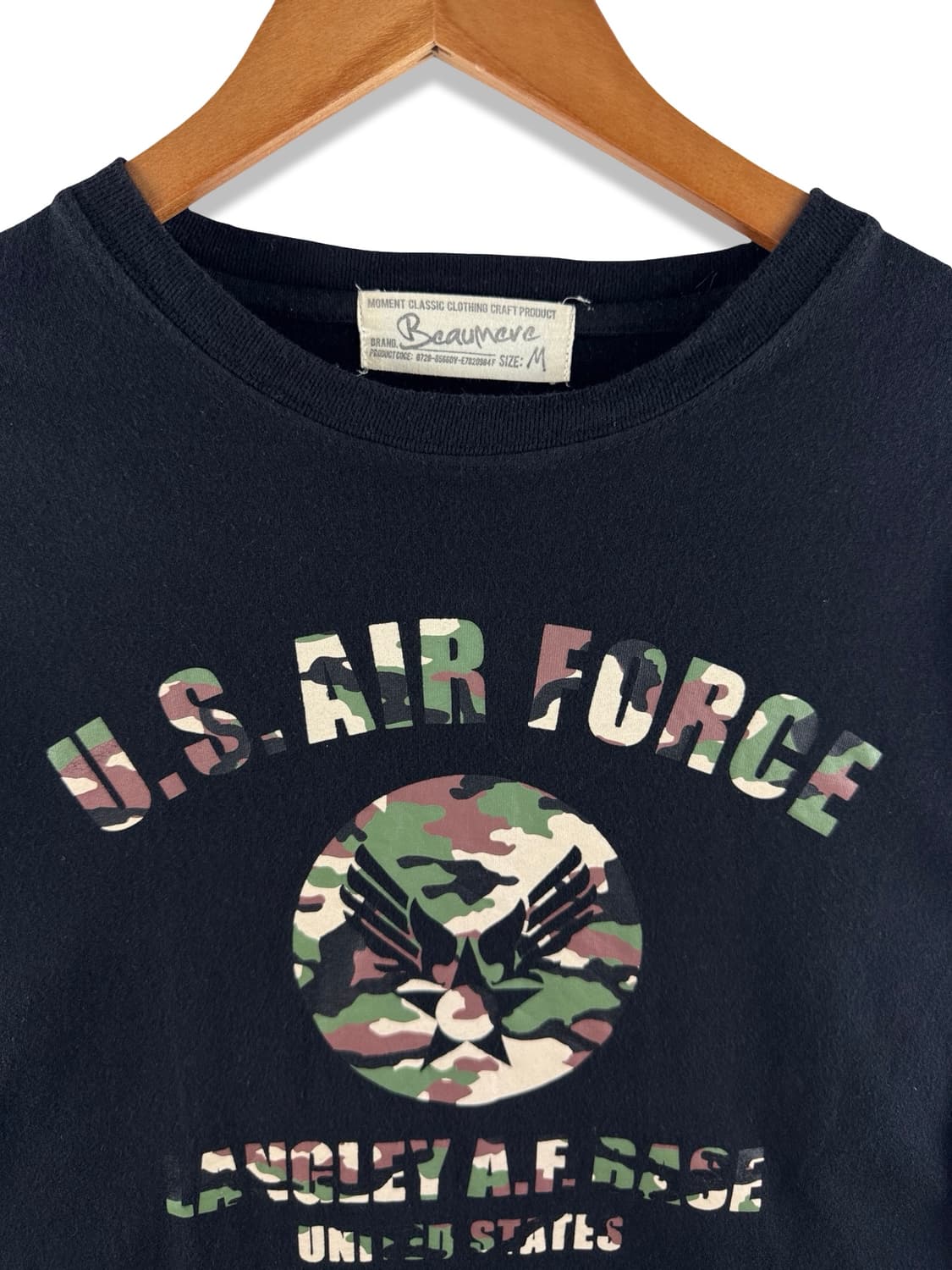 JPN  USAF 카모플라주 프린팅 롱슬리브3494 상품이미지3