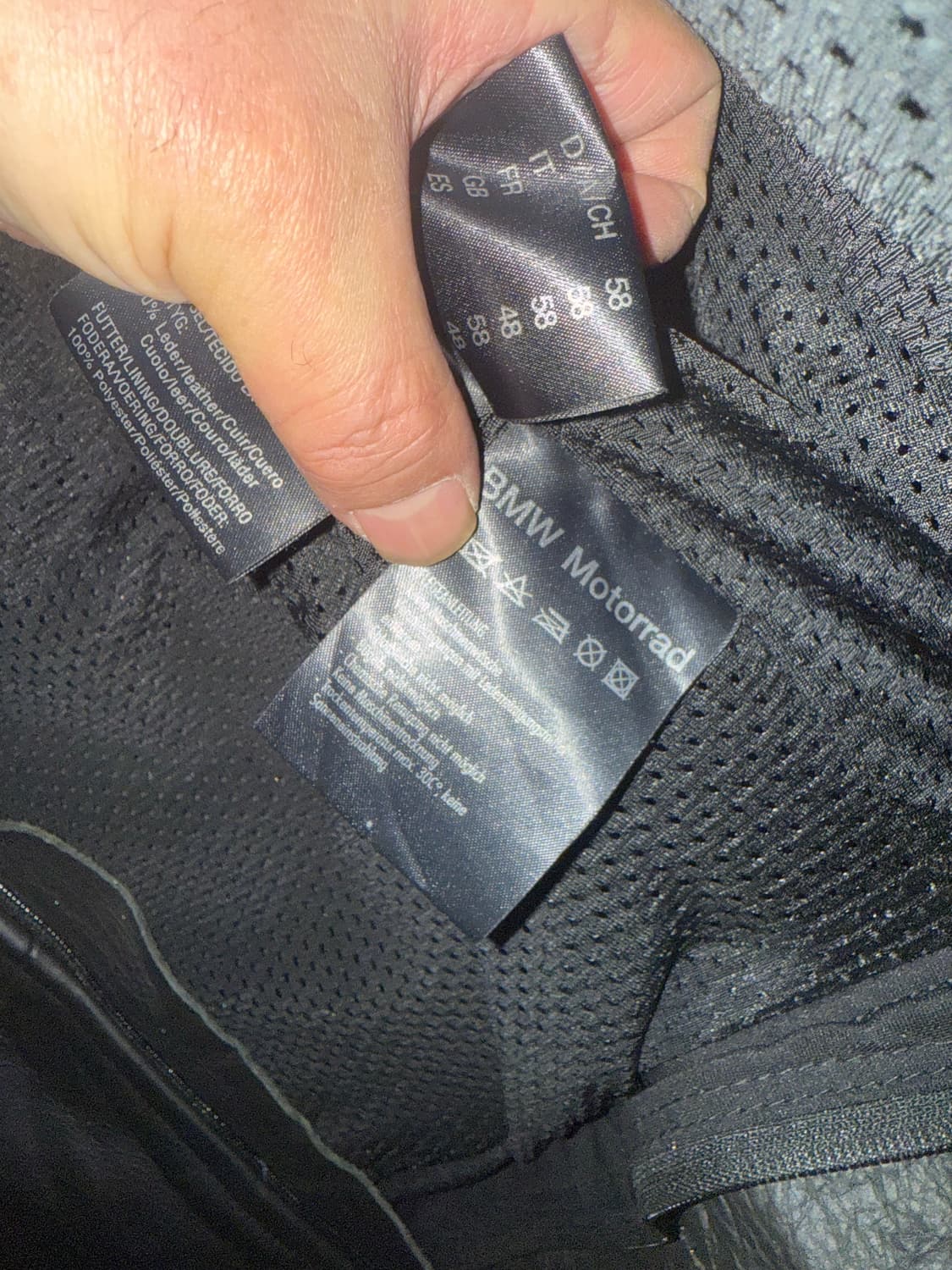 100 정품 BMW 모토리드 프로레이서 자켓 팝니다 상품이미지6