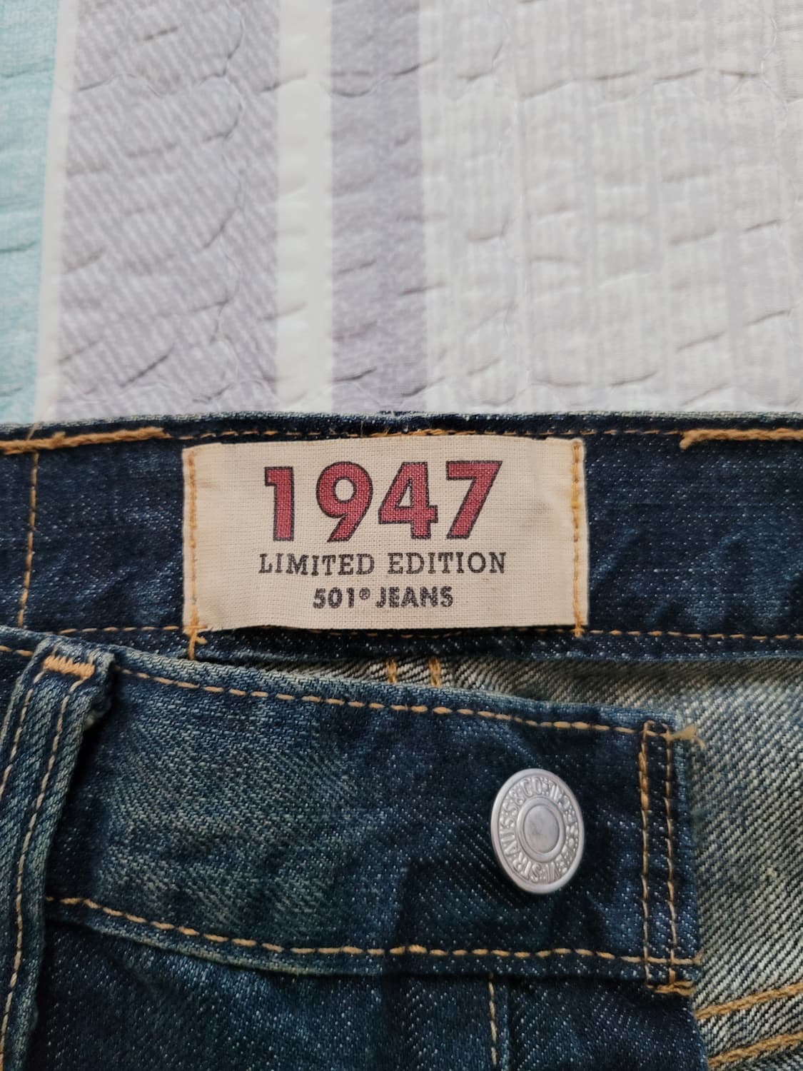 리바이스 47501 리미티드에디션 워크웨어 데님 탭30 실28 상품이미지5