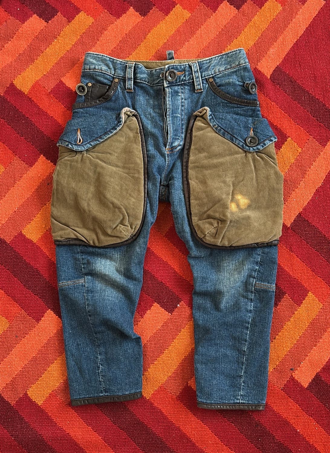 Safari Big Pocket Denim Pants 상품이미지2