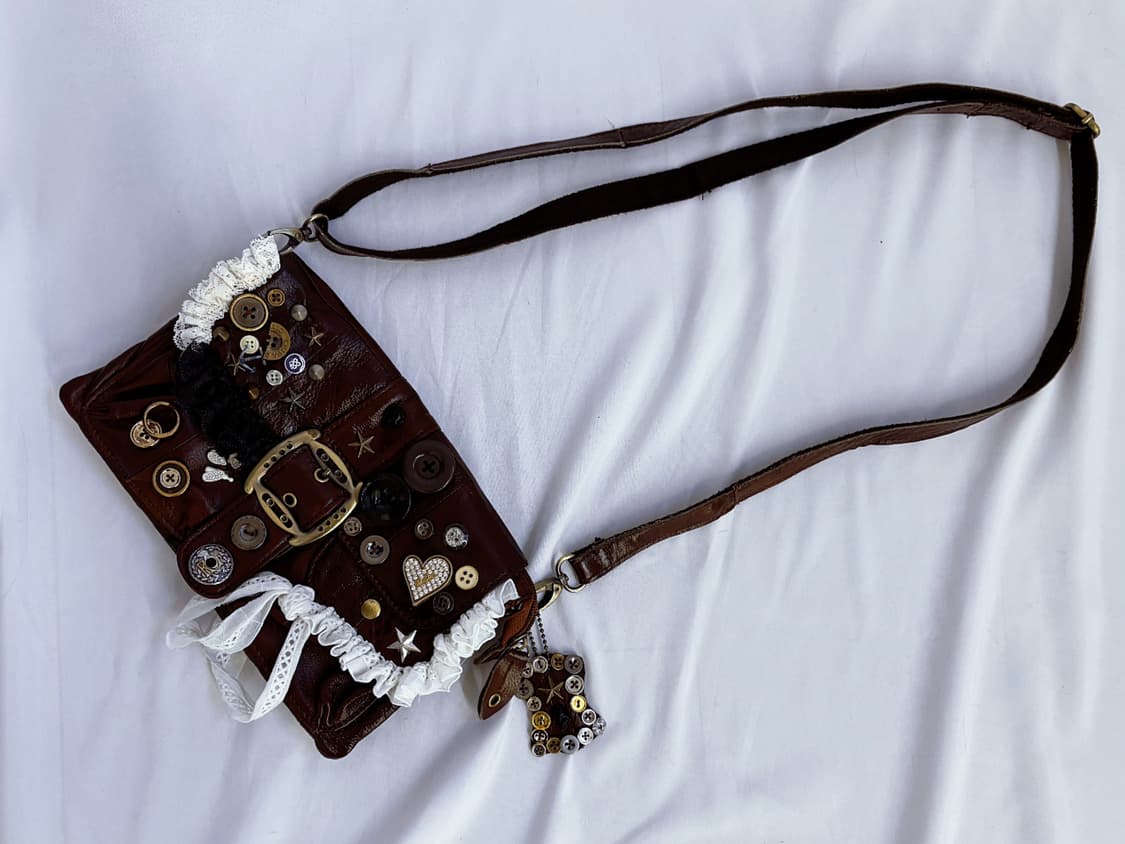 Custom🐾)Western antique charm mini bag 상품이미지3