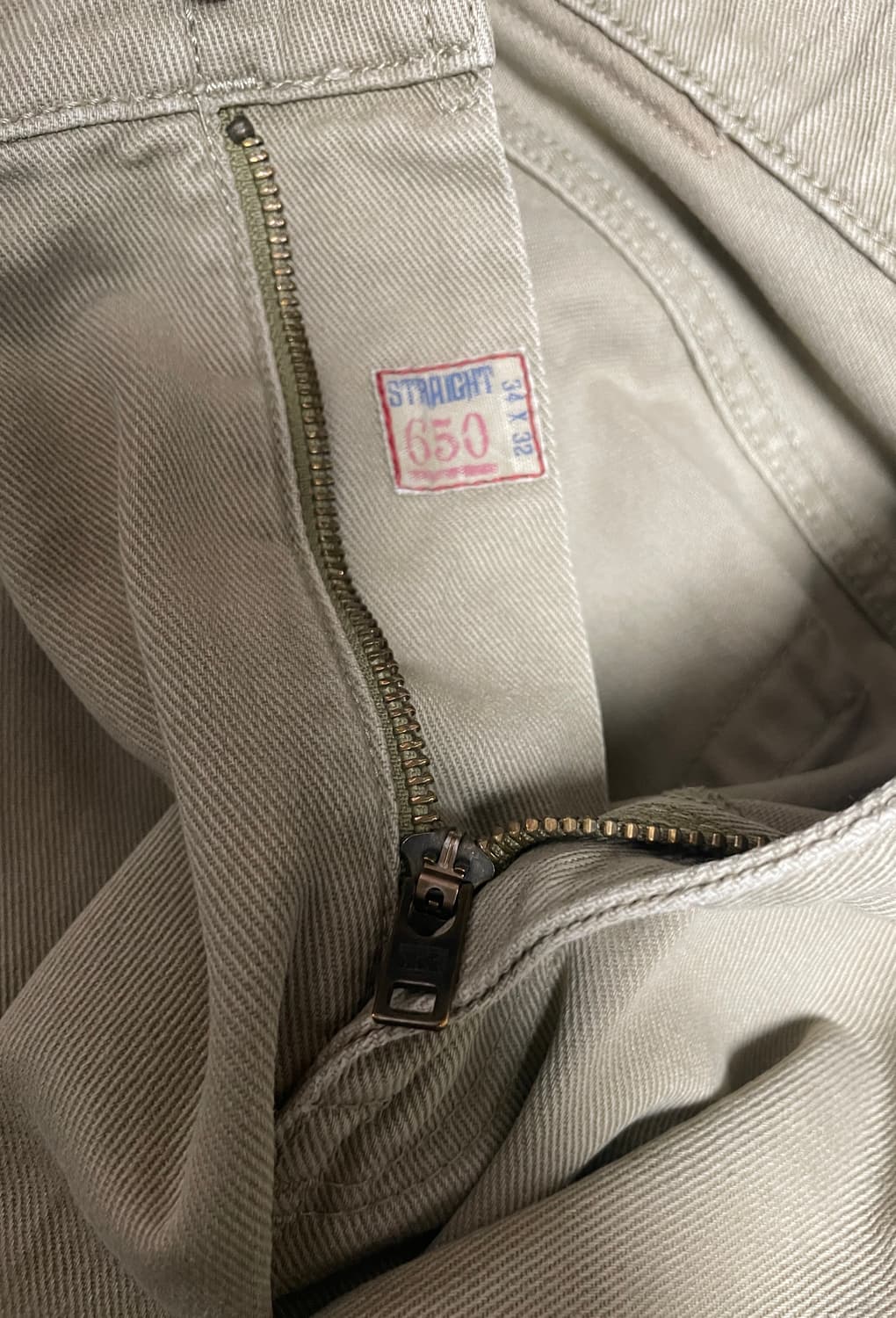 폴로 랄프로렌 빈티지 코튼 덩가리 팬츠 34 상품이미지5