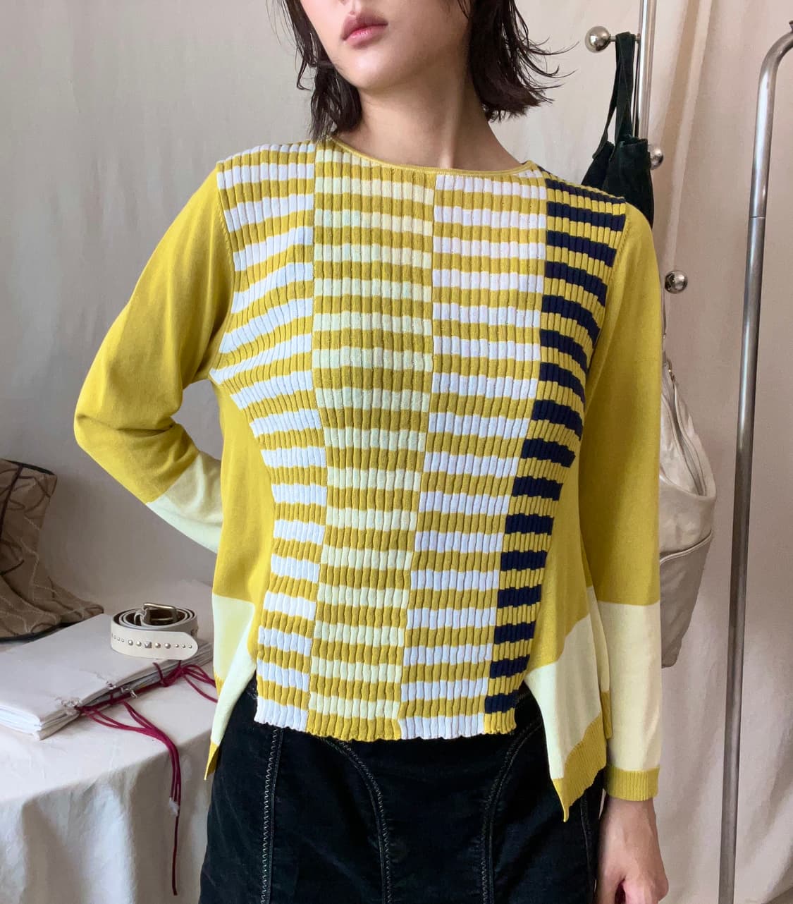 Hiroko Bis Striped Knit 상품이미지1