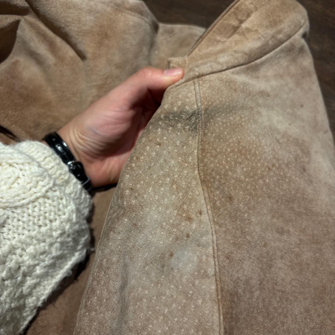 90s L.L.bean 90년대 엘엘빈 미국 생산 스웨이드 바라쿠다 자켓 상품이미지10