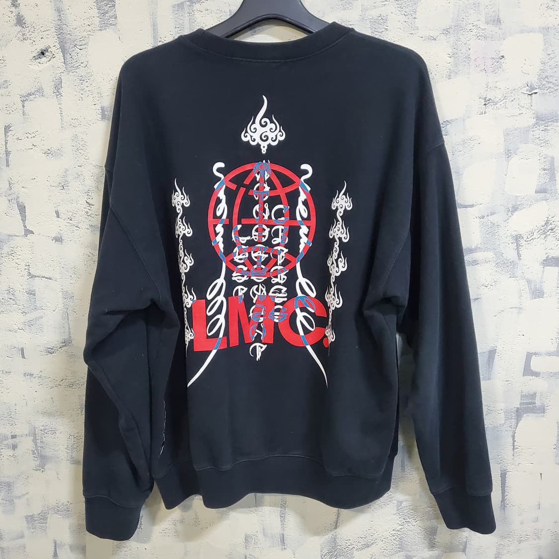 LMC 블랙 프린팅 맨투맨   상품이미지2