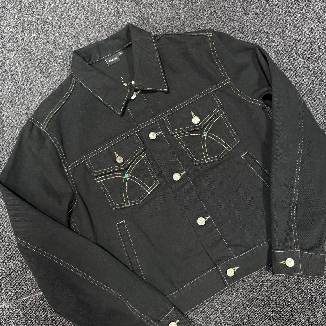 아캄 웨스턴 스터드 데님 자켓 상품이미지2