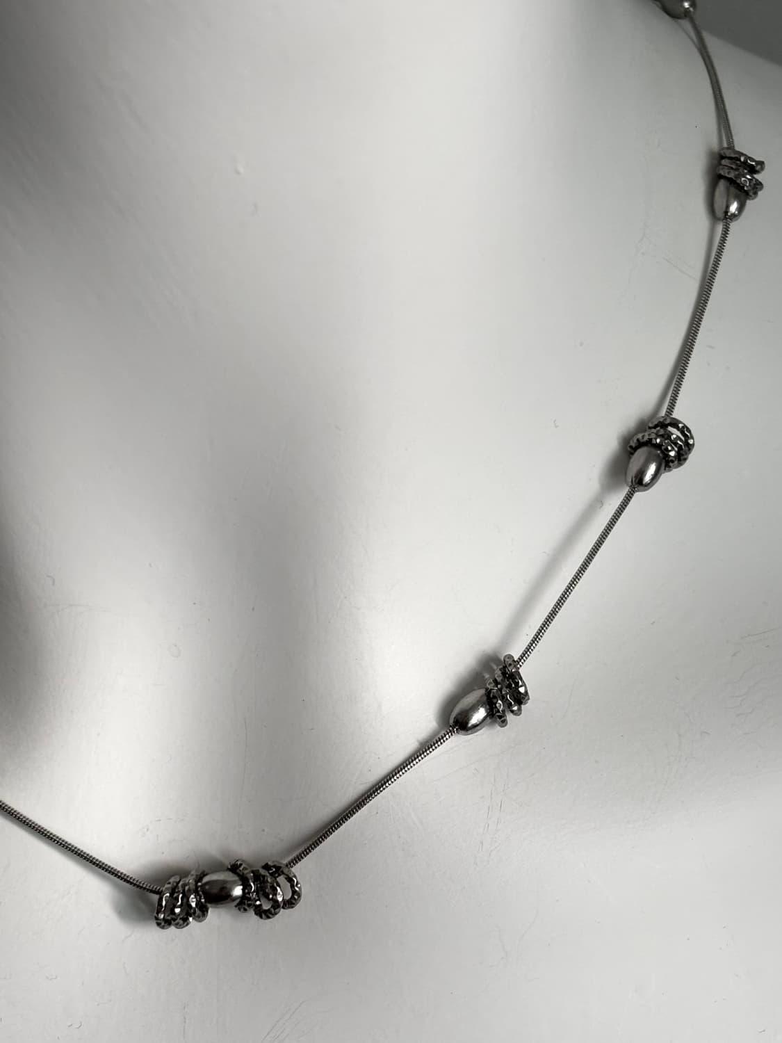 Silver ring necklace 상품이미지2