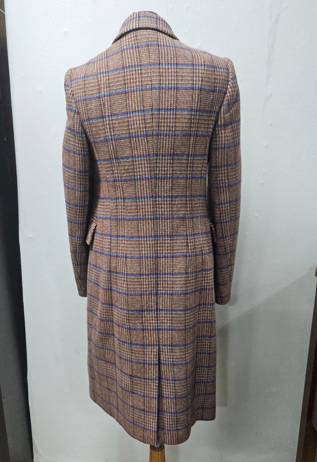 SOOS  체크 더블 롱 코트  55 상품이미지3