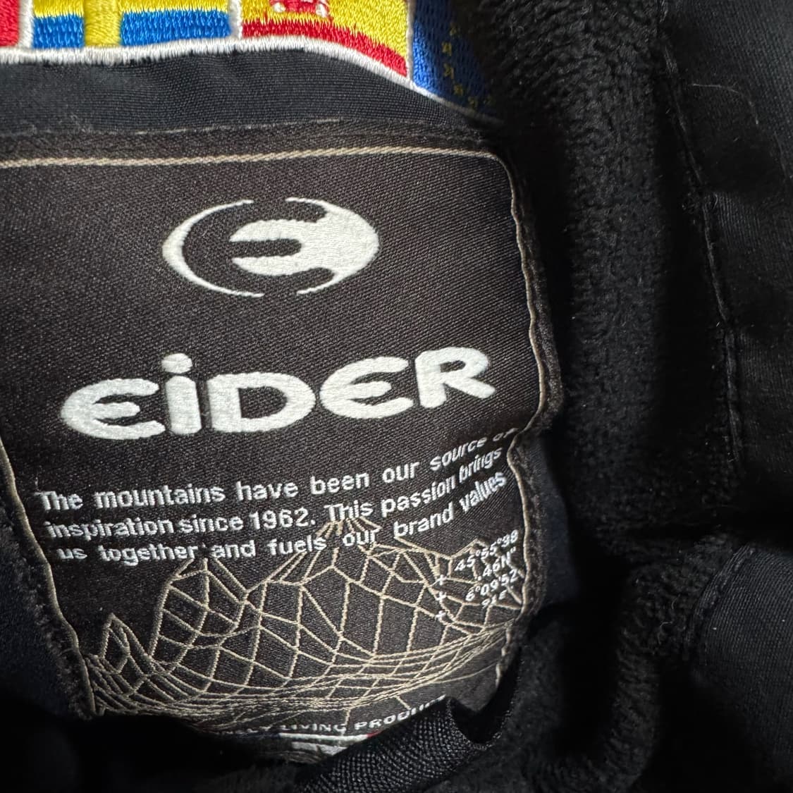 아이더 라쿤퍼 후드 덕다운 패딩 L/100  상품이미지5