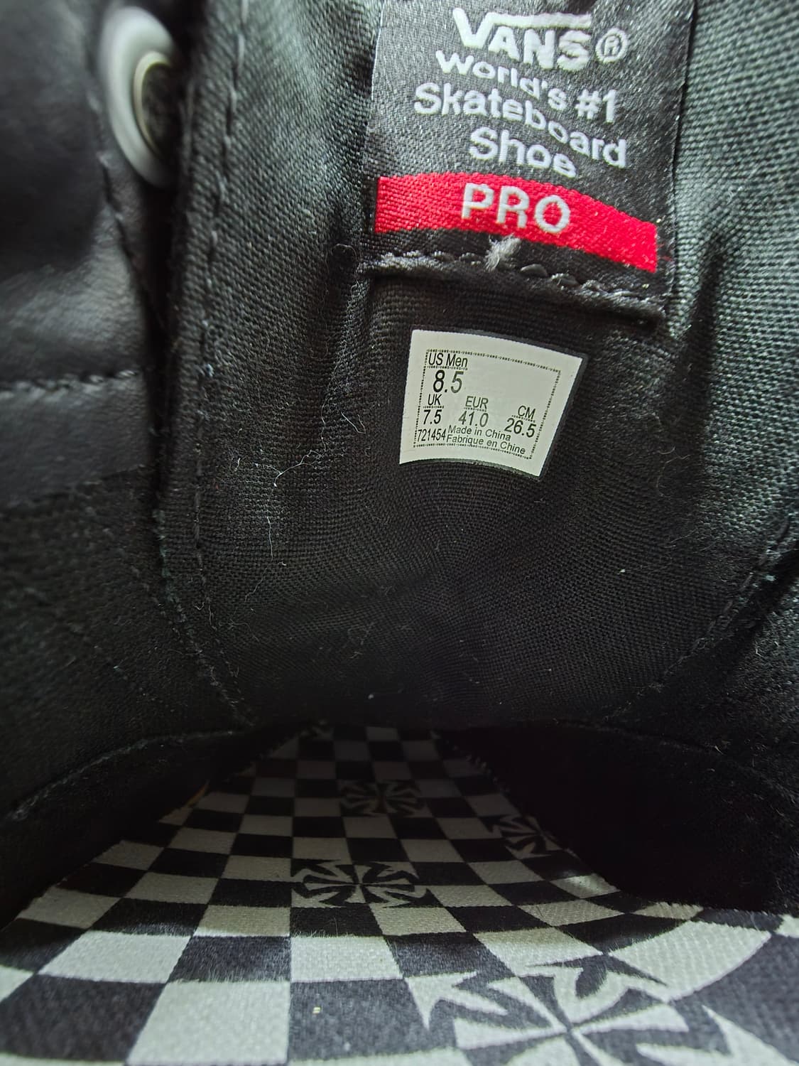 반스 PRO X 인디펜던트 블랙실버 40주년 한정판 265 상품이미지3