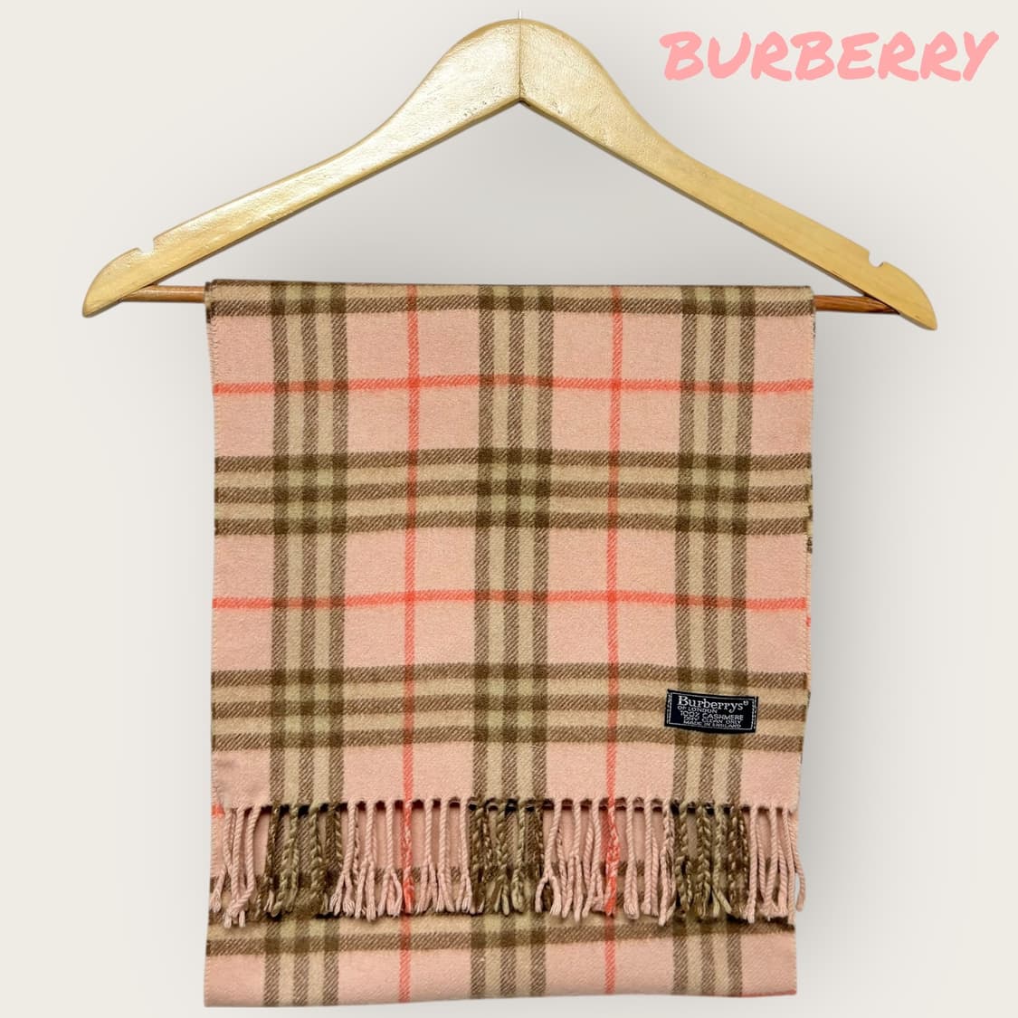 버버리 노바체크 캐시미어 100% 머플러 목도리 상품이미지1