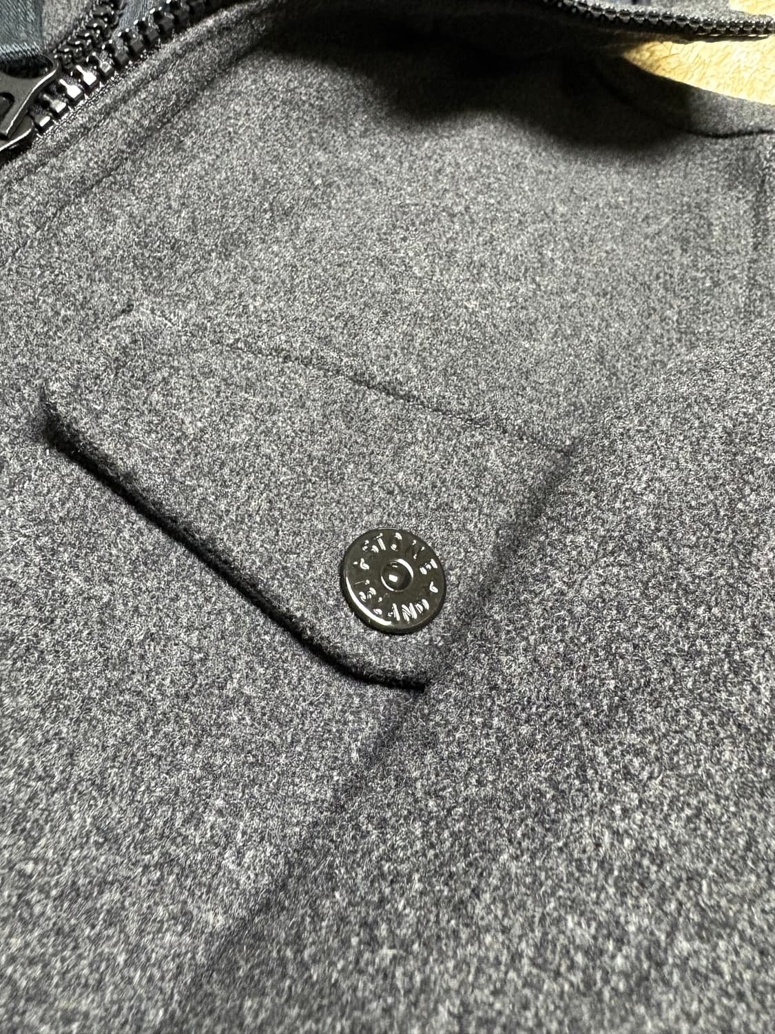 스톤아일랜드 파노펠트 울 코트 후드 자켓 상품이미지5