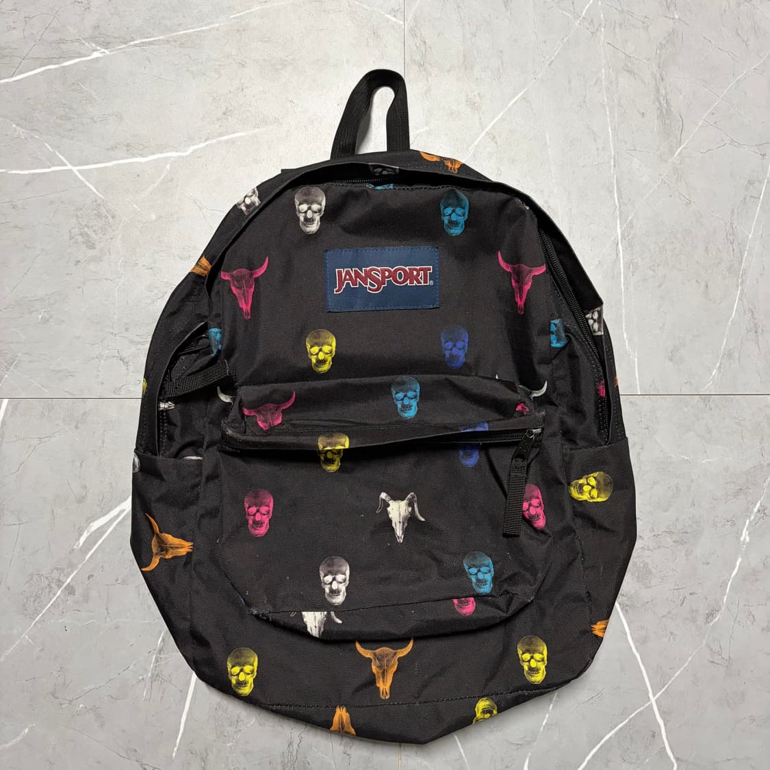 팔로워 특가 잔스포츠 콜라보 해골 백팩 가방 상품이미지1