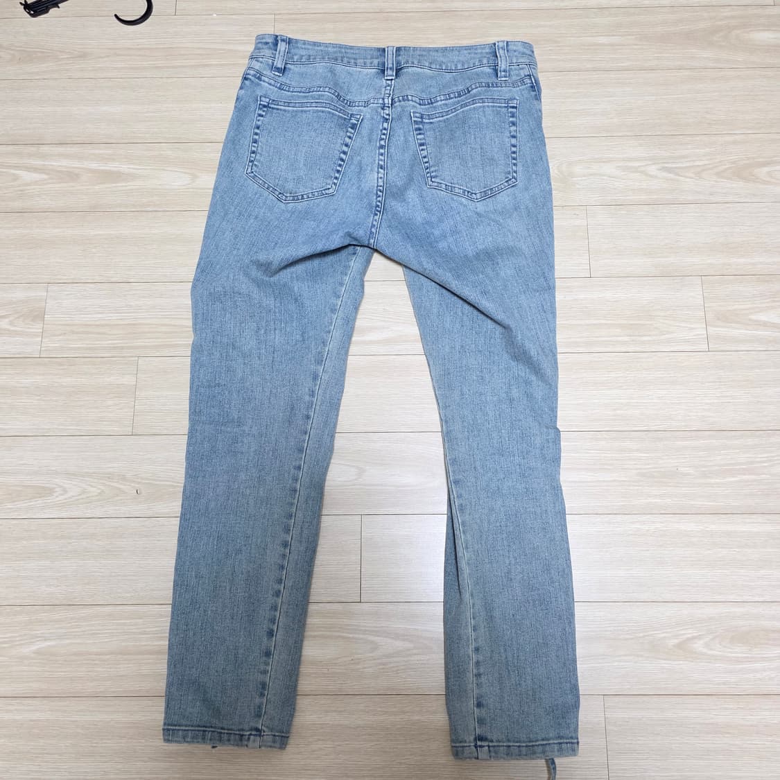 마이클코어스)빈티지 y2k 옆끈꼬임 데님청바지 상품이미지4