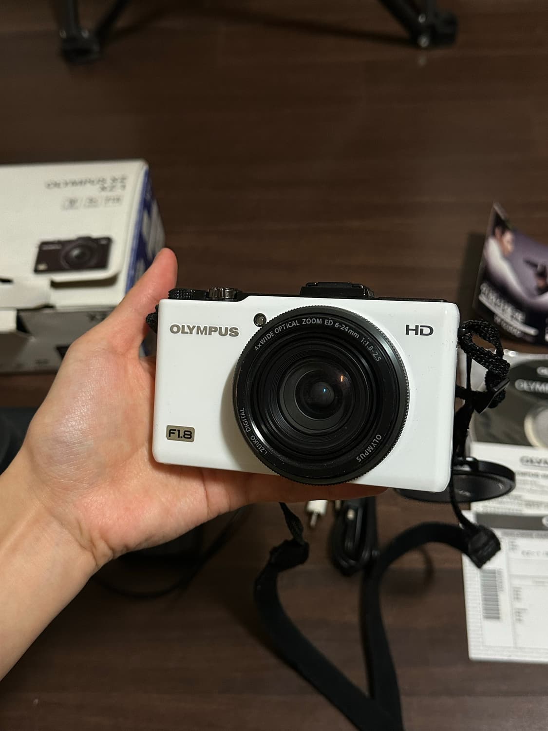 (풀박/A급) 올림푸스xz-1 하이엔드디카 화이트 상품이미지1