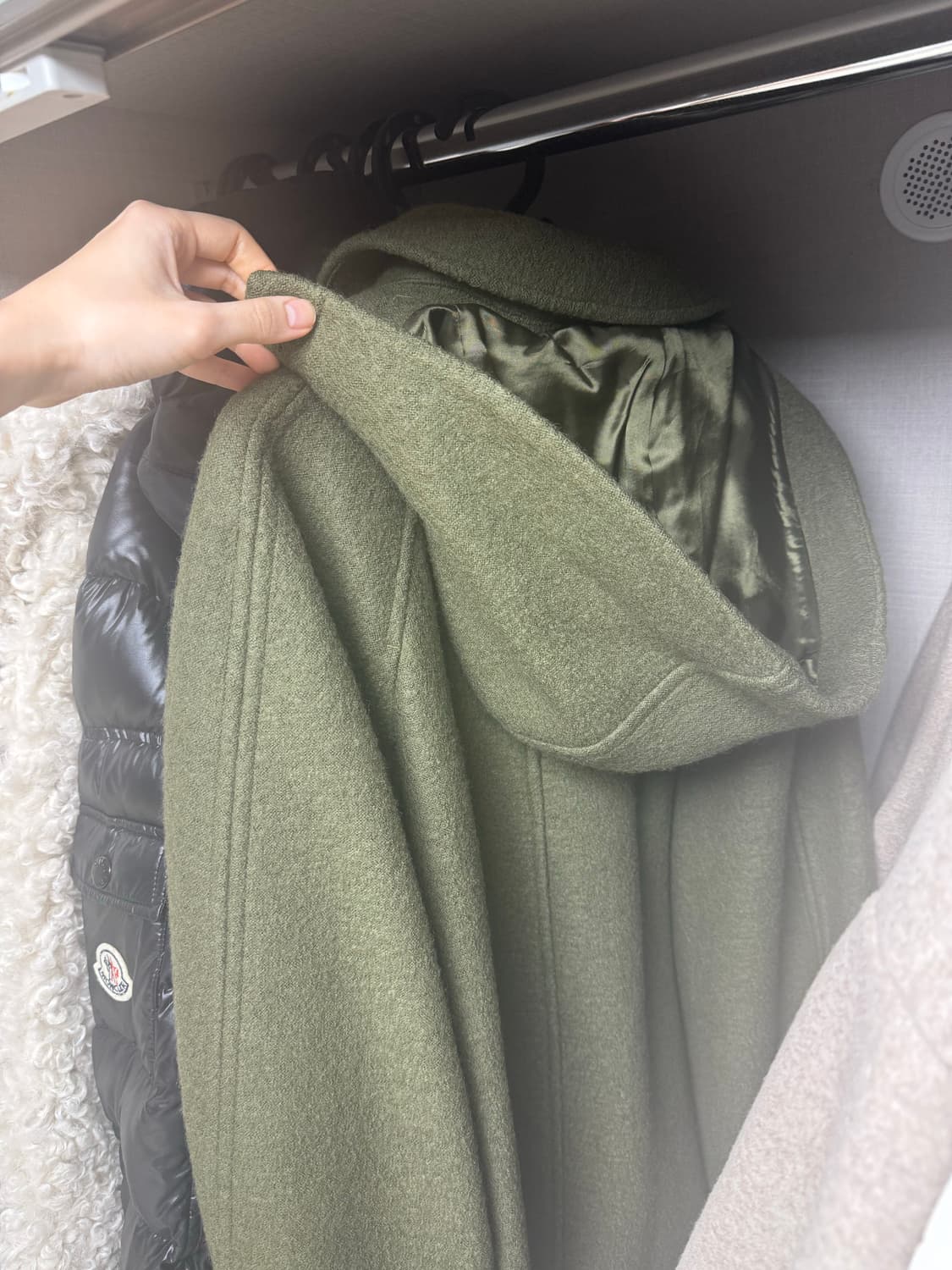 COS 후드보일드 울코트 상품이미지5