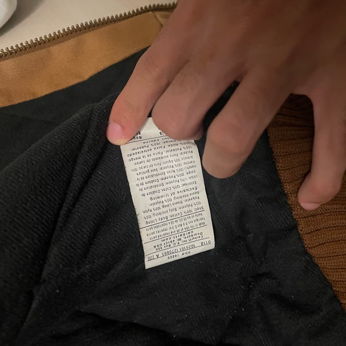 칼하트 덕 액티브 자켓 J140 상품이미지4