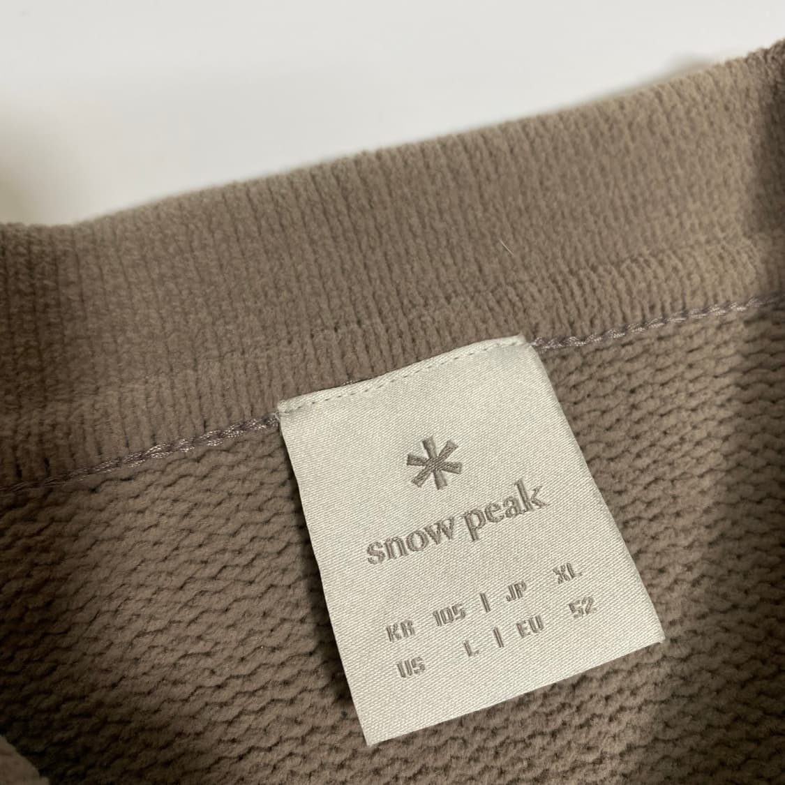 스노우피크 카라넥 니트 XL 상품이미지2