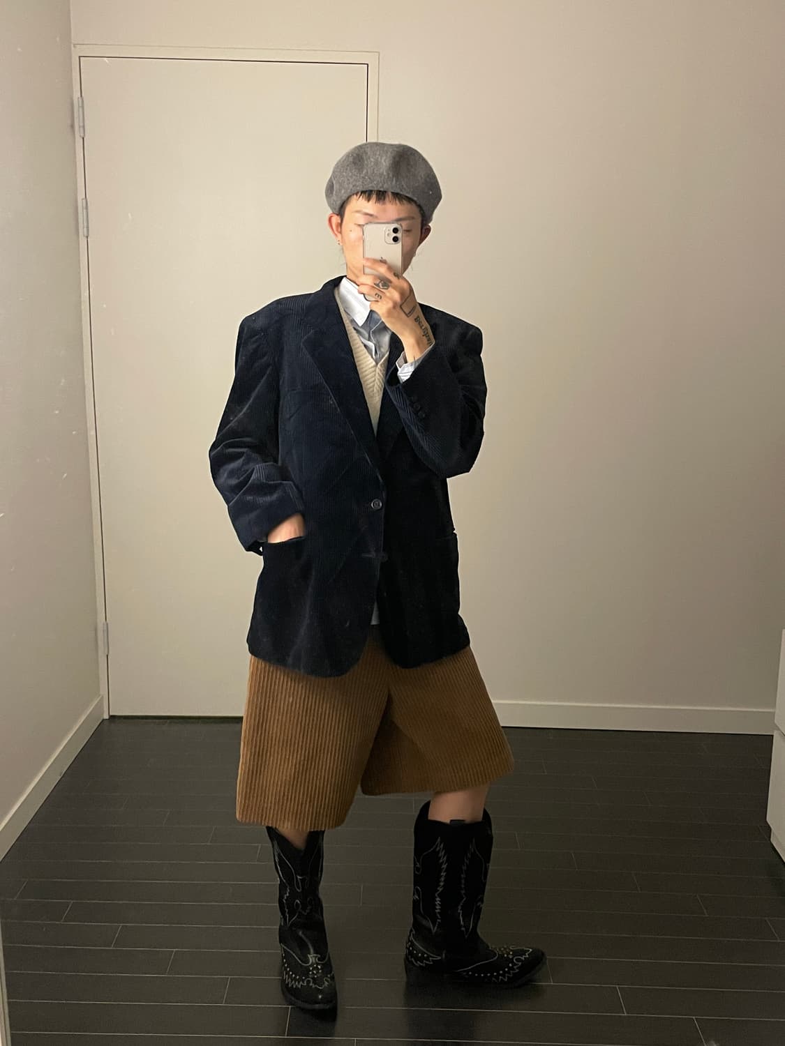 코듀로이 빈티지 블레이져 자켓 상품이미지6