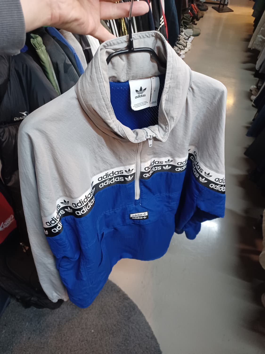 아디다스 아노락 우븐 자켓 s 조광일님  상품이미지6