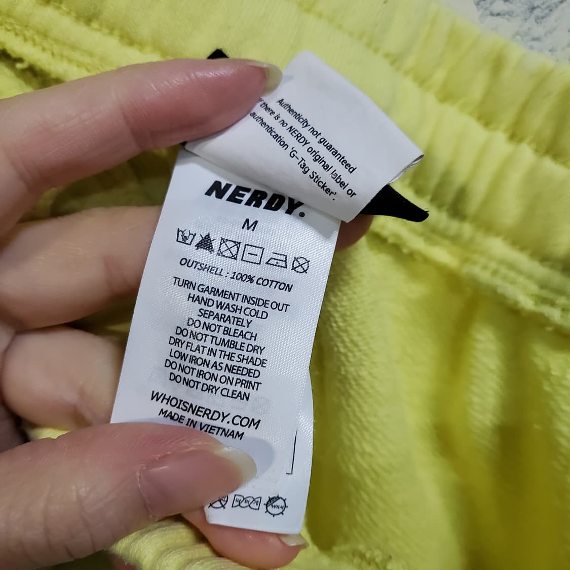 널디 옐로우 트랙탑 조거 팬츠  상품이미지5