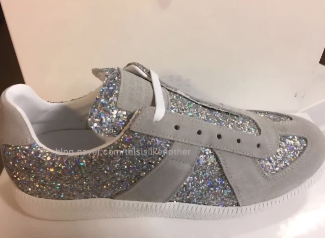 (정품)메종 마르지엘라 글리터 스니커즈 37사이즈(235-240) 상품이미지7