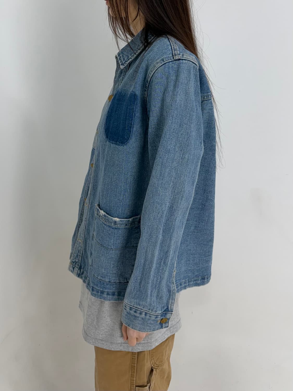 빈티지 데님 자켓 상품이미지2