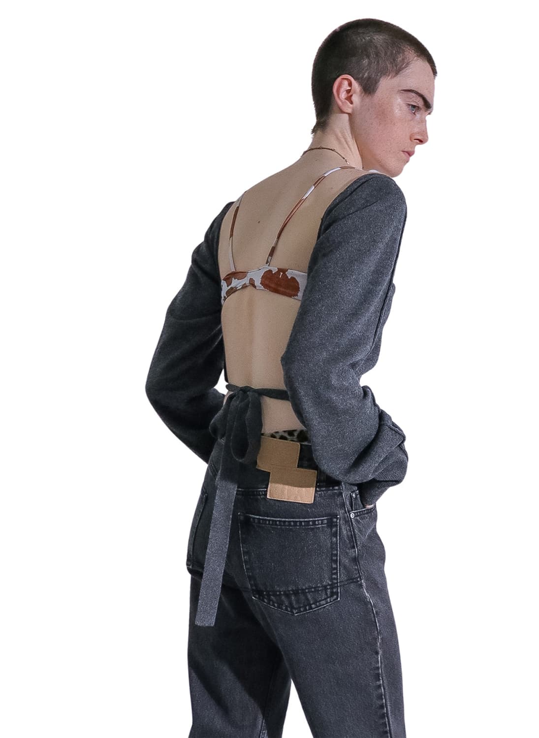 [F]퍼버즈 25fw Multiple 니트/그레이 상품이미지3