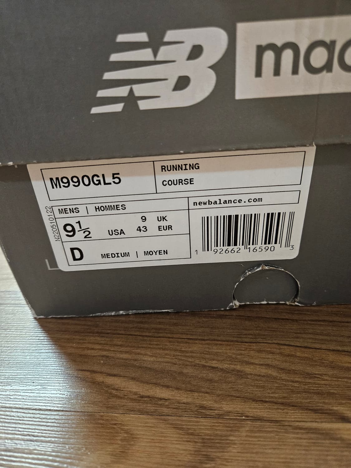 [275D] 뉴발란스 990v5 그레이 상품이미지9