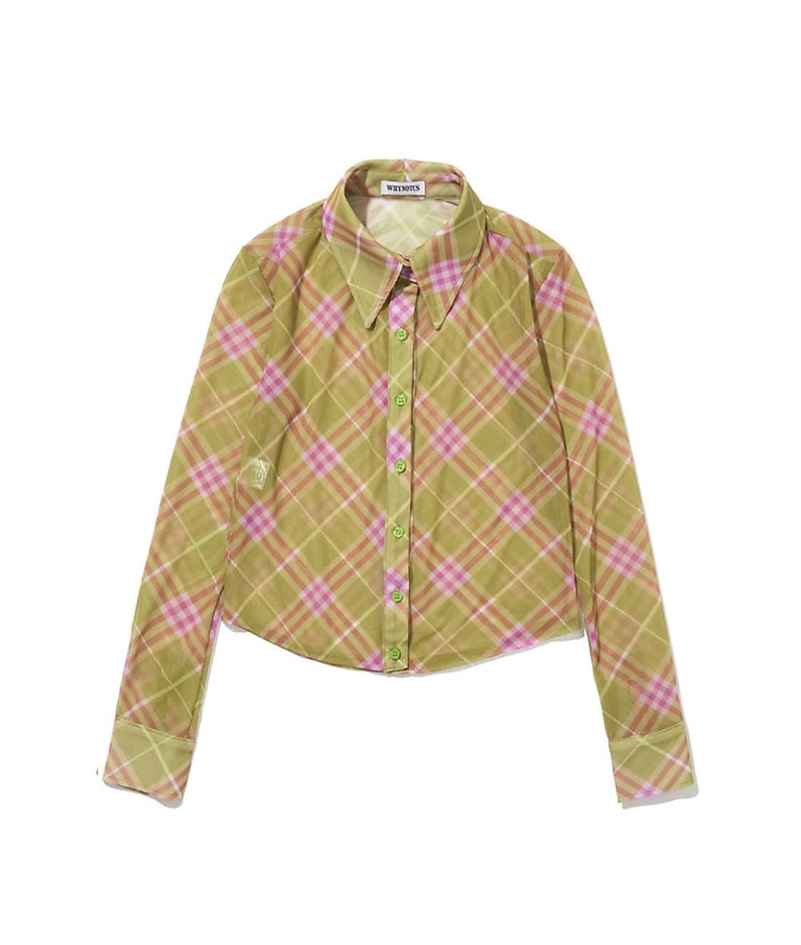 와이낫어스 메쉬 셔츠 닝닝셔츠 상품이미지1