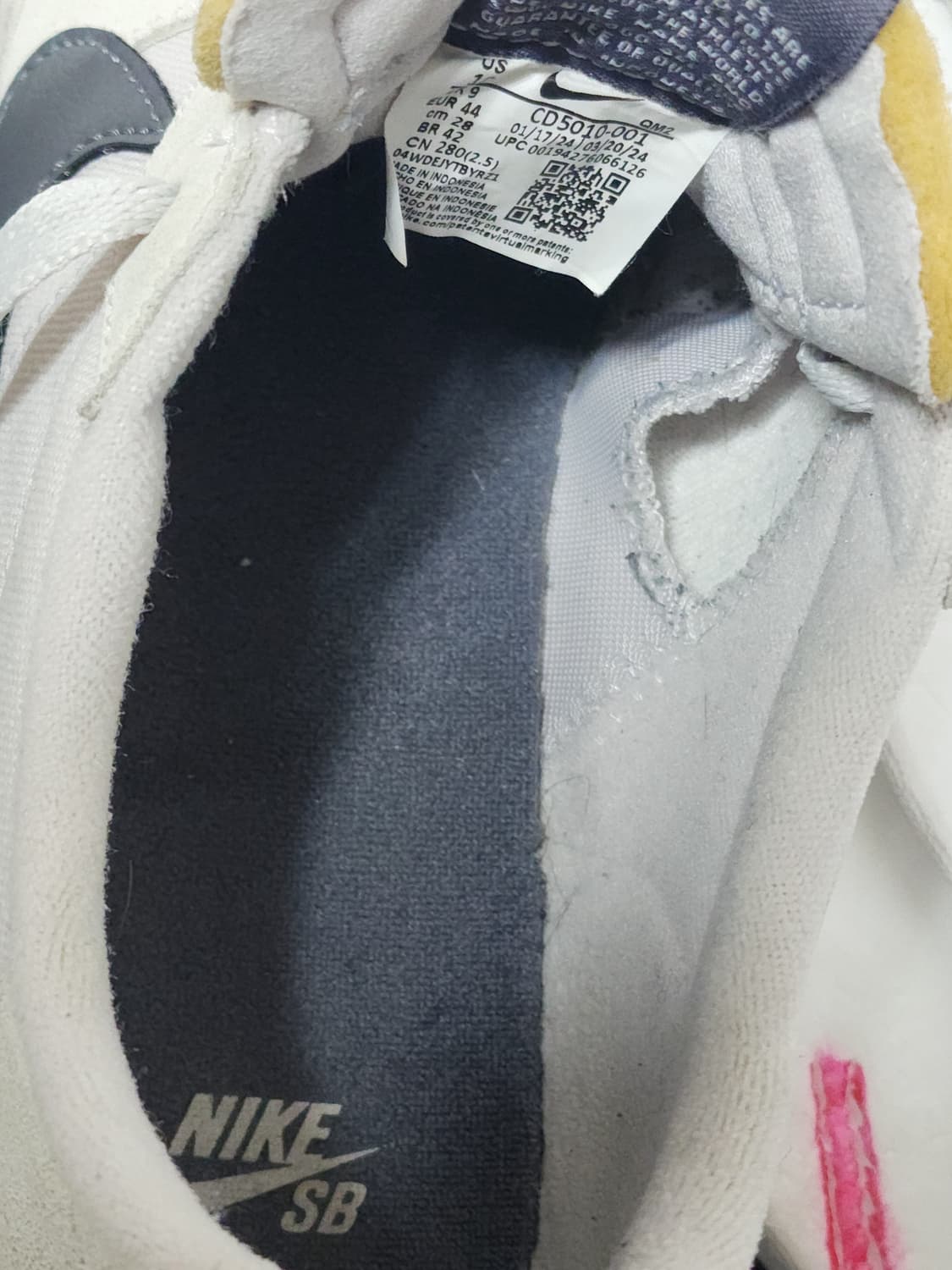 나이키 SB 줌 블레이저 로우 GT 280mm 상품이미지5