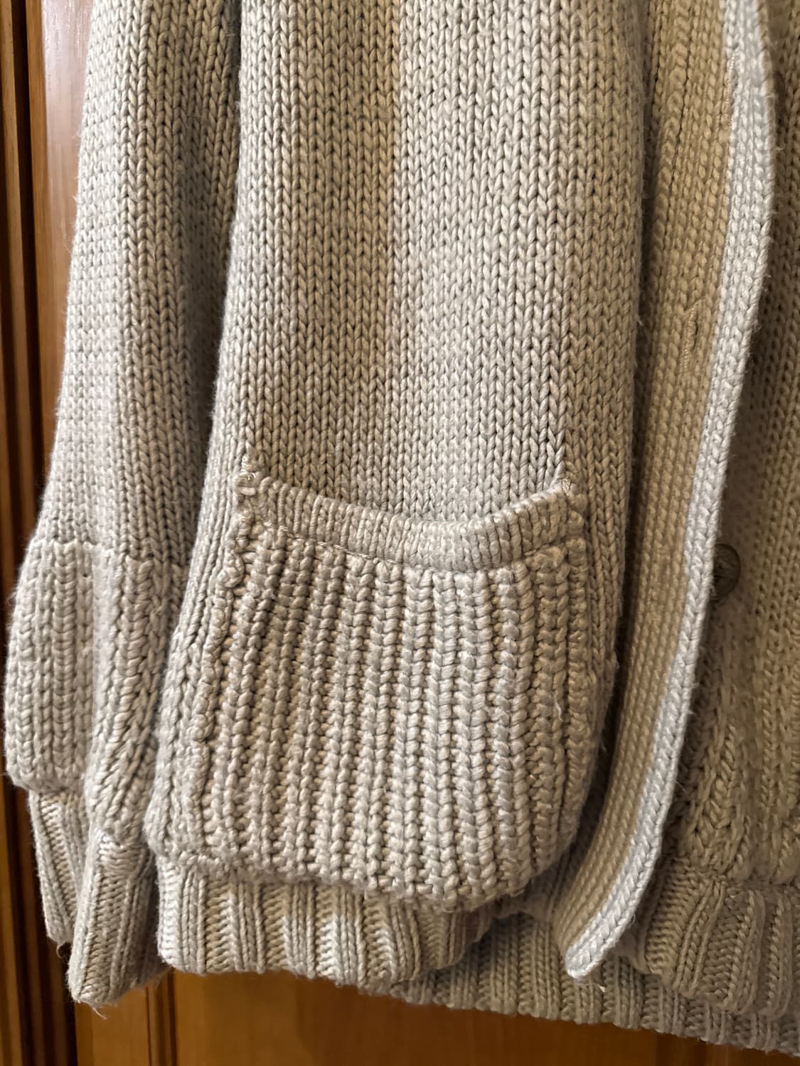 니팅 후드집업 상품이미지4