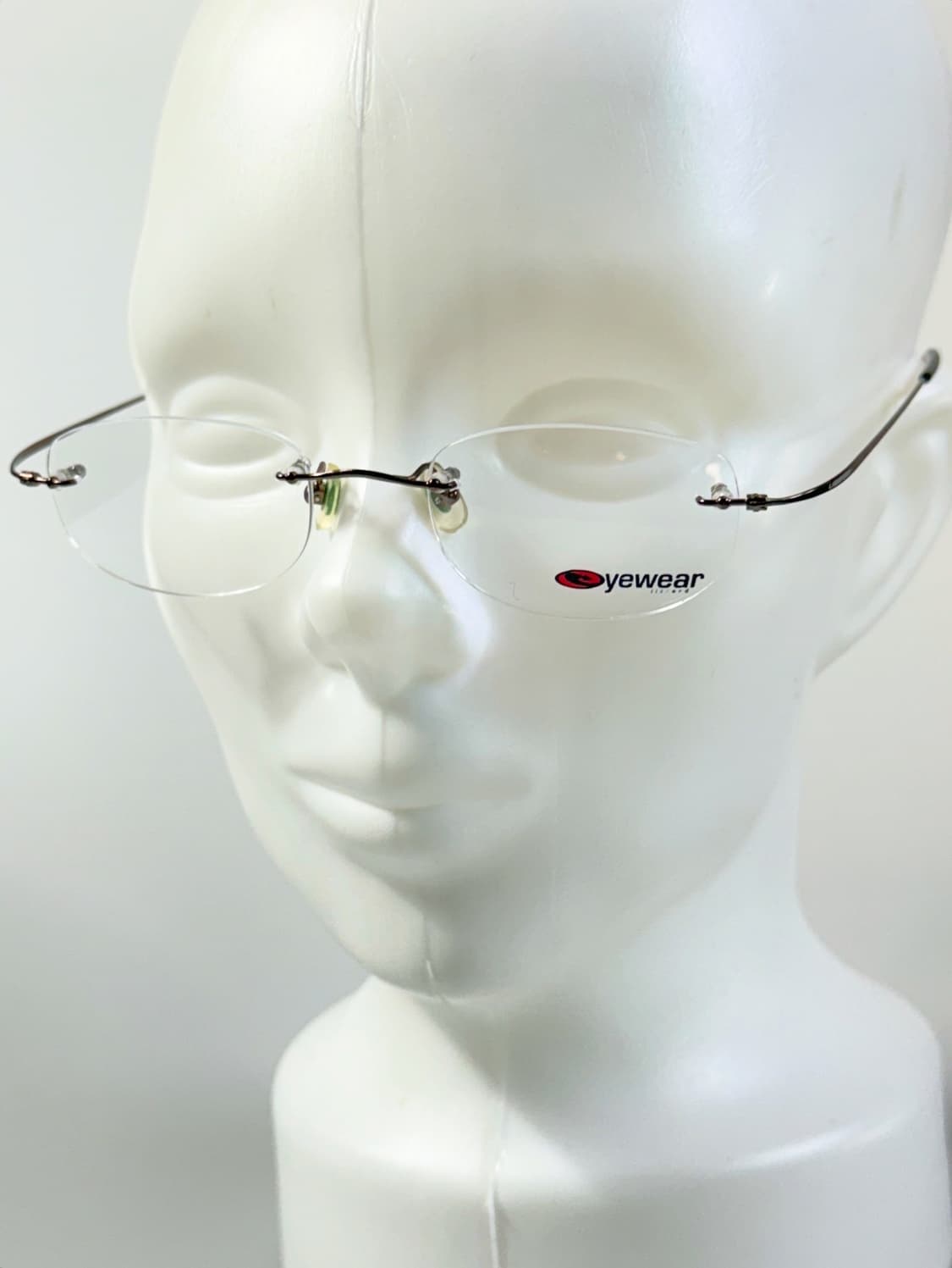 90s LIZZARD 무테 스퀘어 프레임 빈티지 안경 상품이미지8