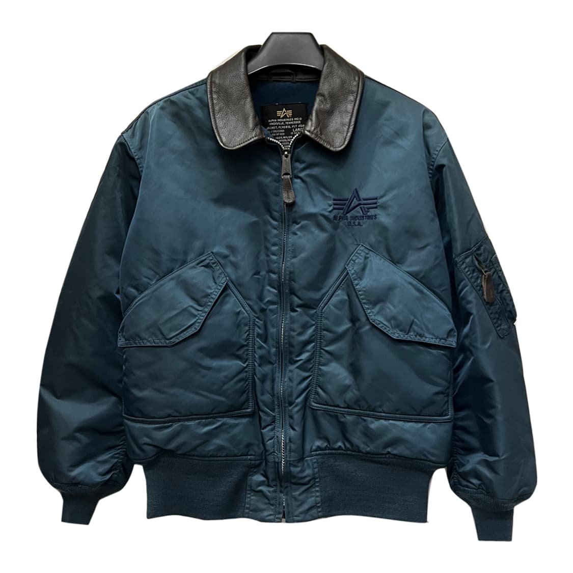 알파인더스트리 CWU-45/P 플라이트 항공 점퍼 자켓 L 상품이미지1