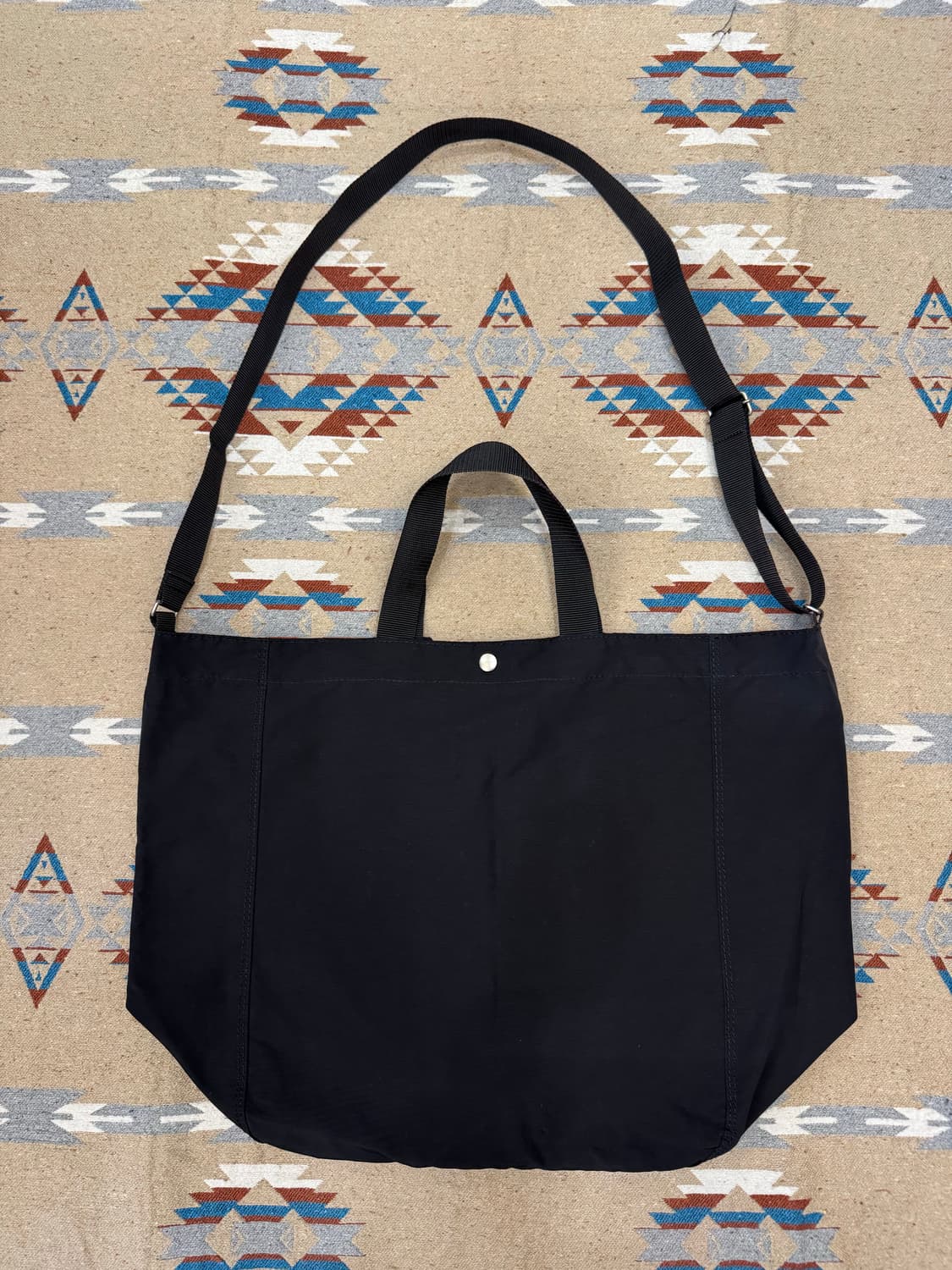 [OS] 꼼데가르송 옴므 나일론 투웨이백 블랙 25SS 상품이미지4