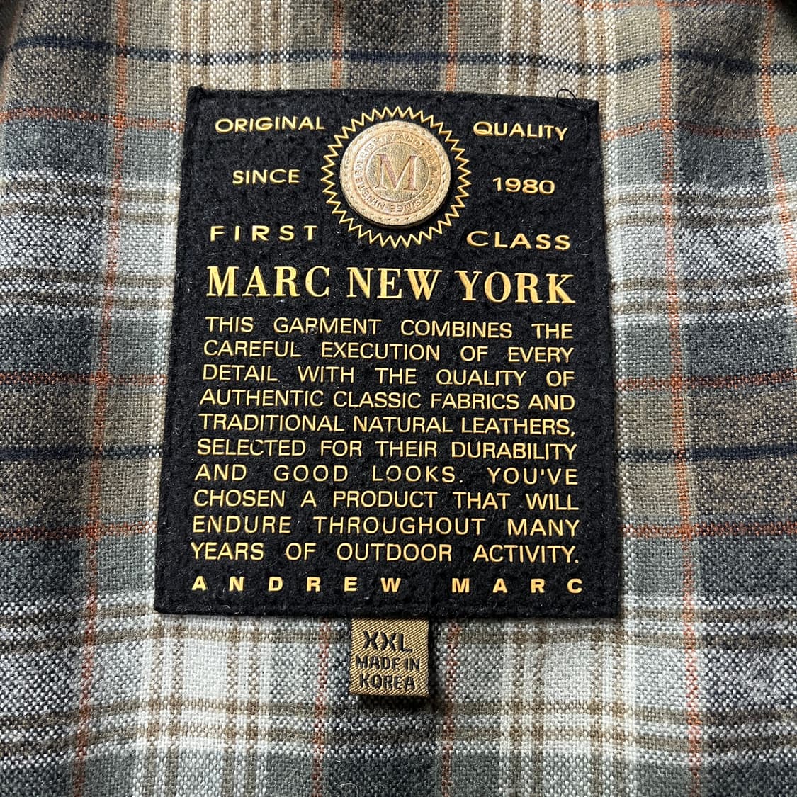 ANDREW MARC 빈티지 가죽자켓 상품이미지3