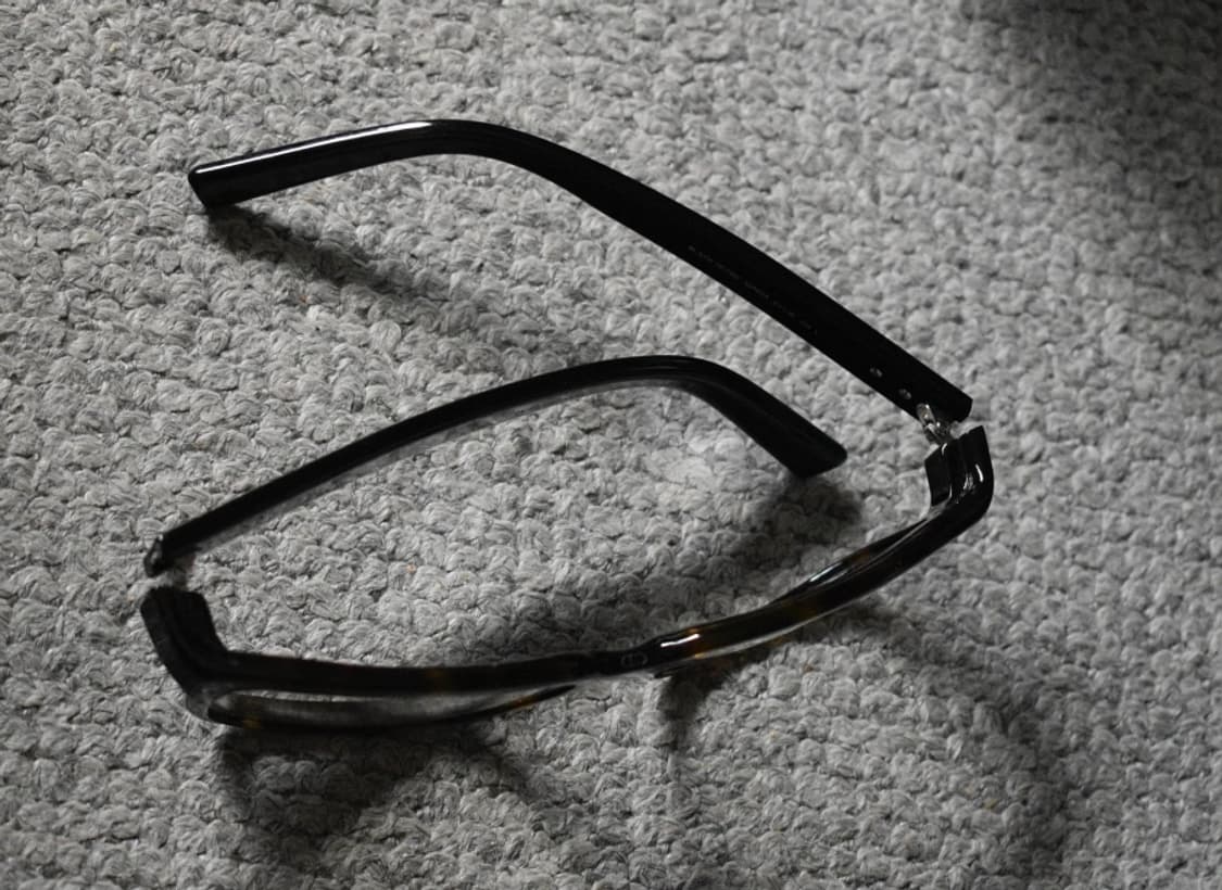 디올옴므 Black Tie 8/s/n 블랙 안경 상품이미지3