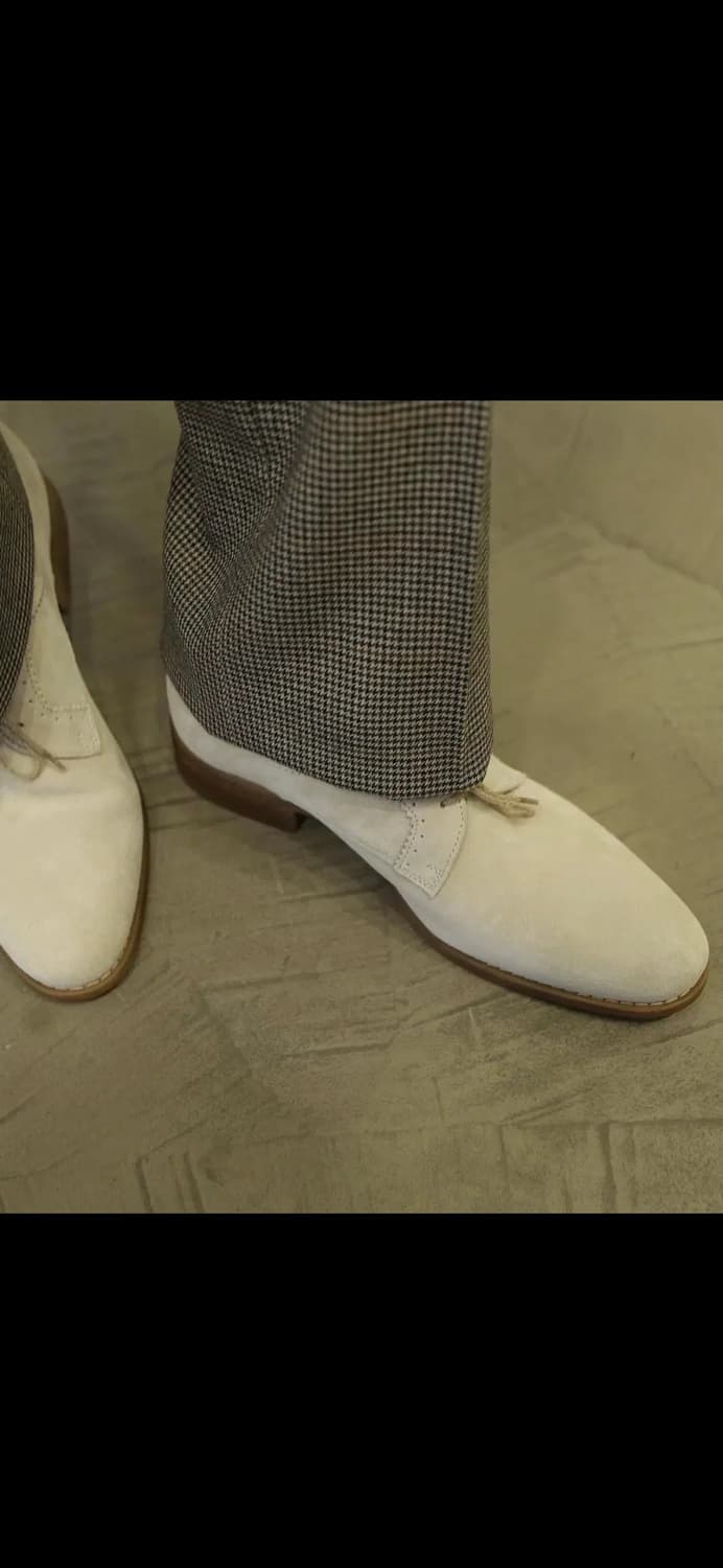 Barneys New York 스웨이드 윙팁 슈즈 바니스뉴욕 더비 상품이미지1