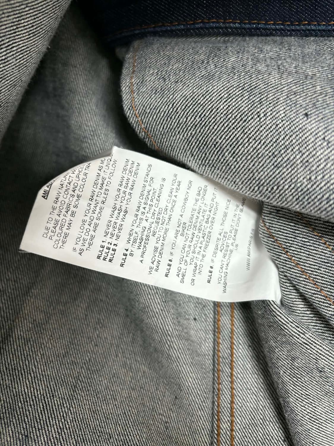 [S] 아미 알렉산드로 마티우시 데님 트러커 자켓 상품이미지5