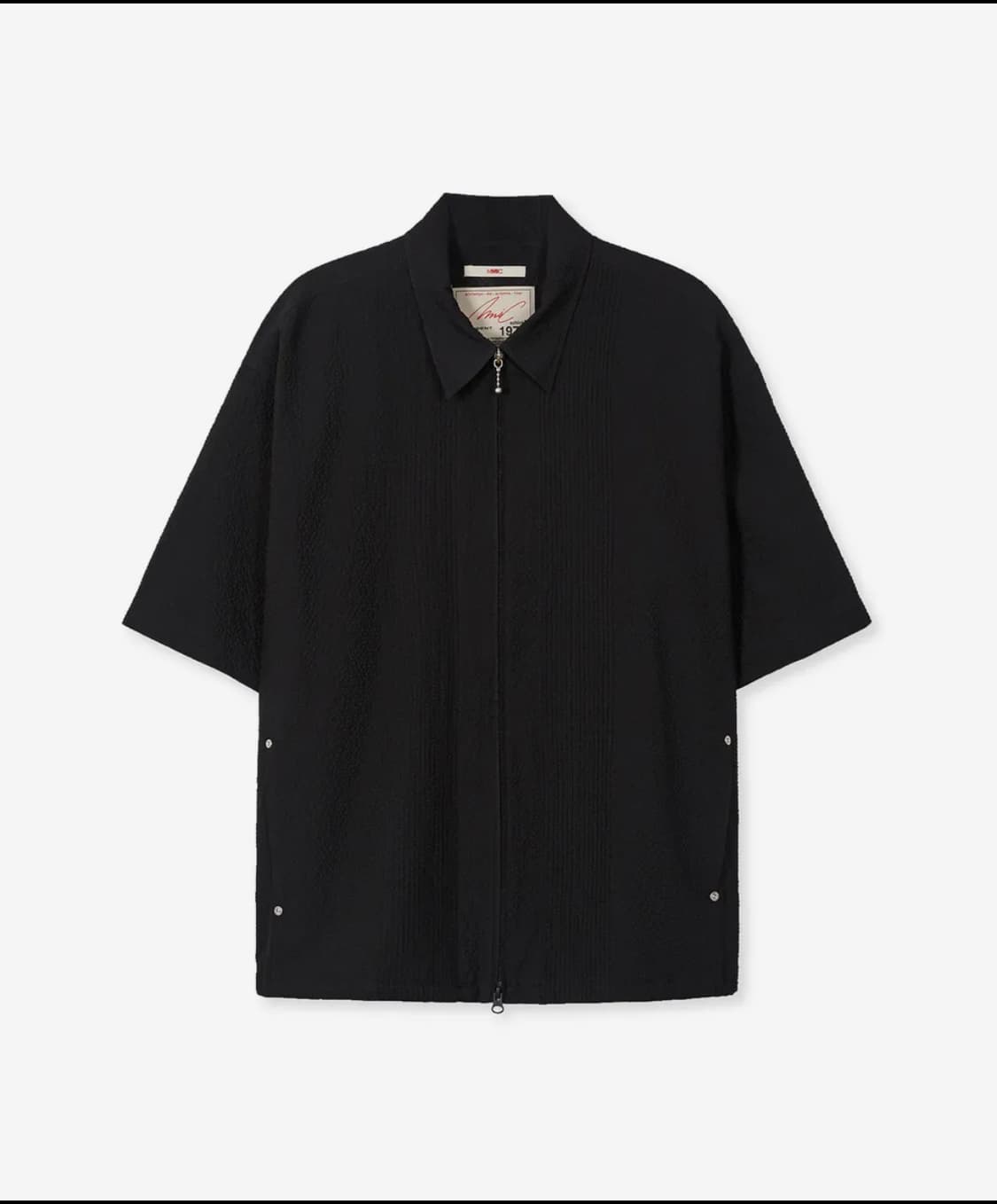 엠엠아이씨 mmic 집업셔츠 블랙 상품이미지5