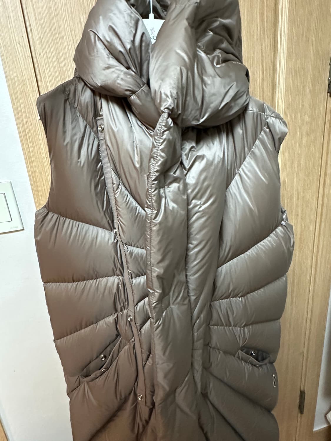 릭 오웬스 x 몽클레르 다운베스트 20FW 상품이미지3