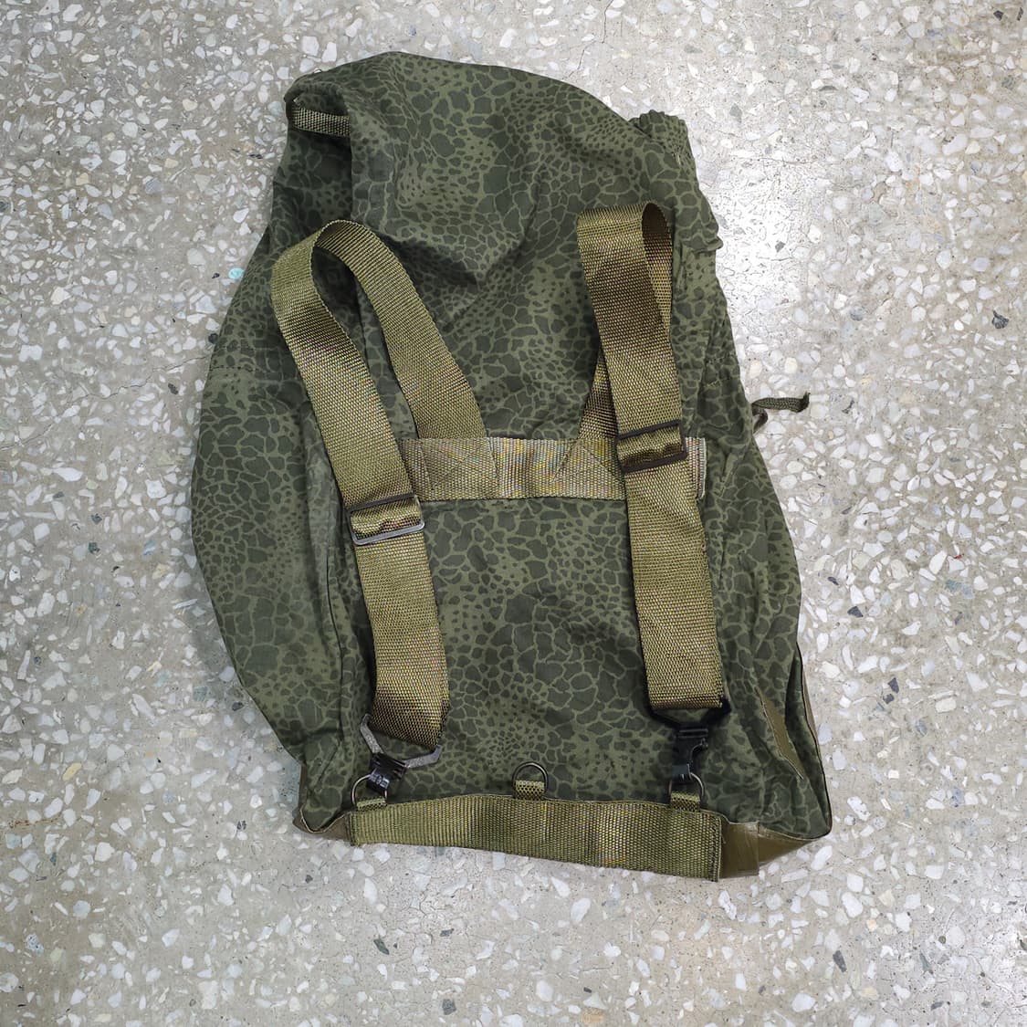빈티지 폴란드군 카모 백팩 상품이미지5
