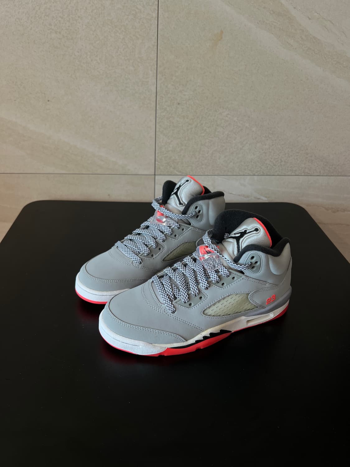 [240] (GS) 조던 5 레트로 핫 라바새제품 박스포함 440892- 상품이미지1