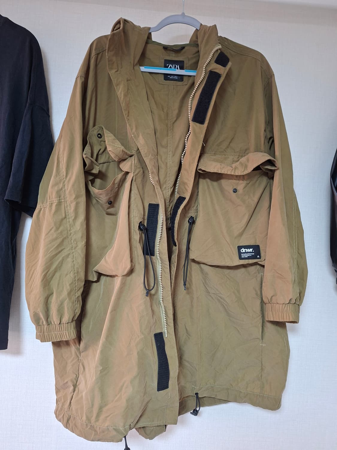 ZARA 자라 피시테일 유틸리티 사파리 자켓 (110) 상품이미지1