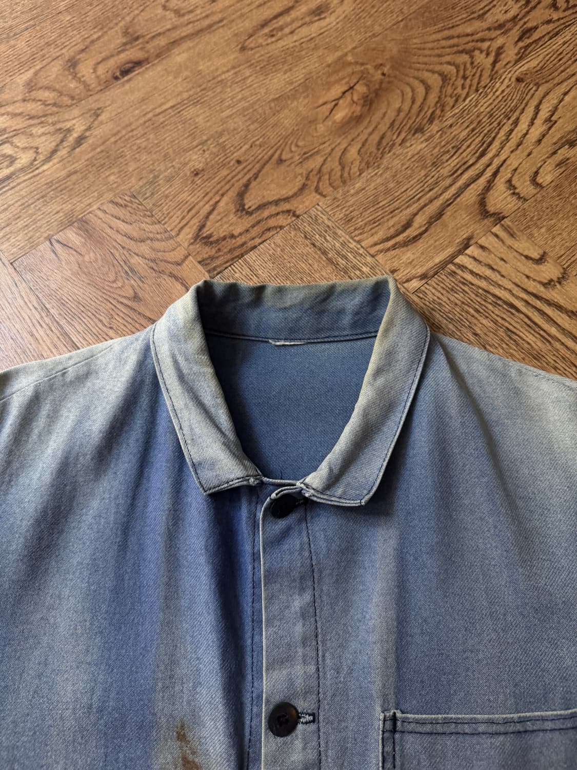 [M]빈티지 더티 썬페이딩 프렌치 워크자켓 상품이미지2