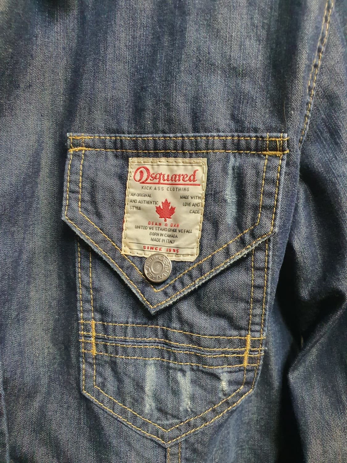 디스퀘어드 데님셔츠  상품이미지2