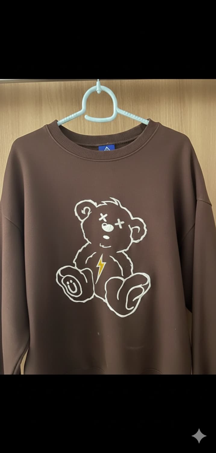 갈색 맨투맨 상품이미지1